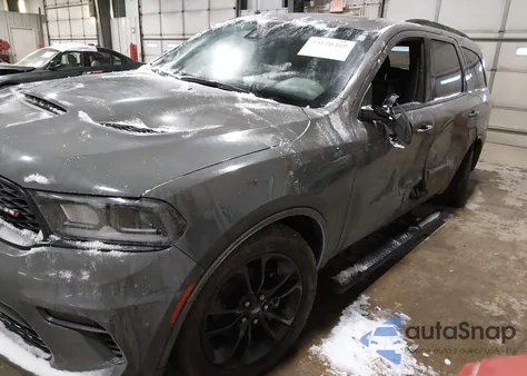 2022 Dodge Durango Gt Plus Awd from USA, damaged, VIN 1C4RDJDG8NC201711